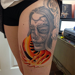 MJ Bonanno - Day of Dead Girl Tattoo