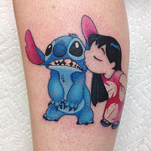 MJ Bonanno - Lilo and Stitch Tattoo